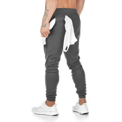 Men's Cotton Sports Pants for Gym and Running