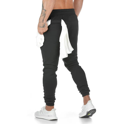 Men's Cotton Sports Pants for Gym and Running