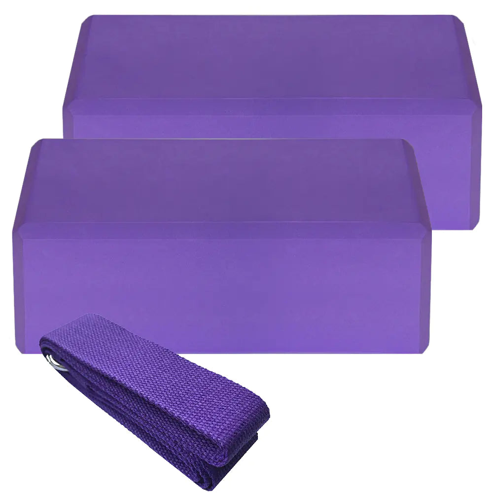 GripSure Yoga Blocks - Multi Color Options Available